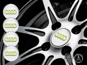 Audi Insignia de Rueda Estilo Logos de Cúpula Personalizados